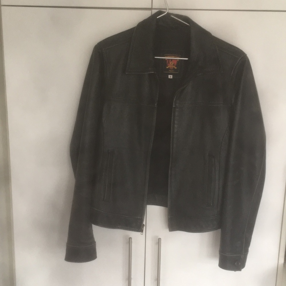 Genuine Leather Jacket Size M